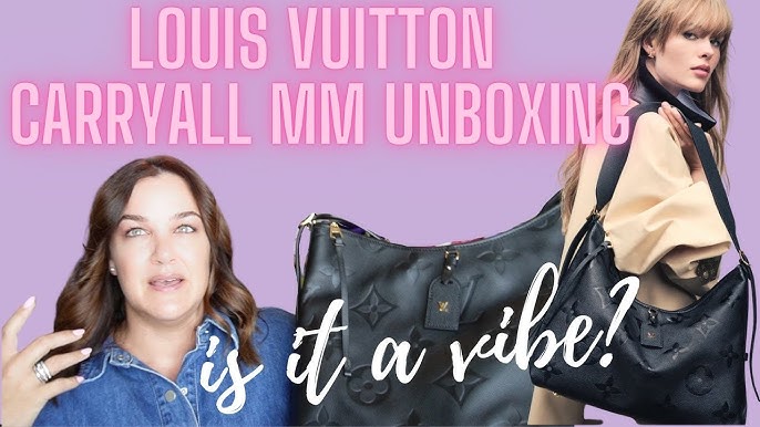 NEW Louis Vuitton Carryall PM  Unboxing, What Fits, Mod Shots 