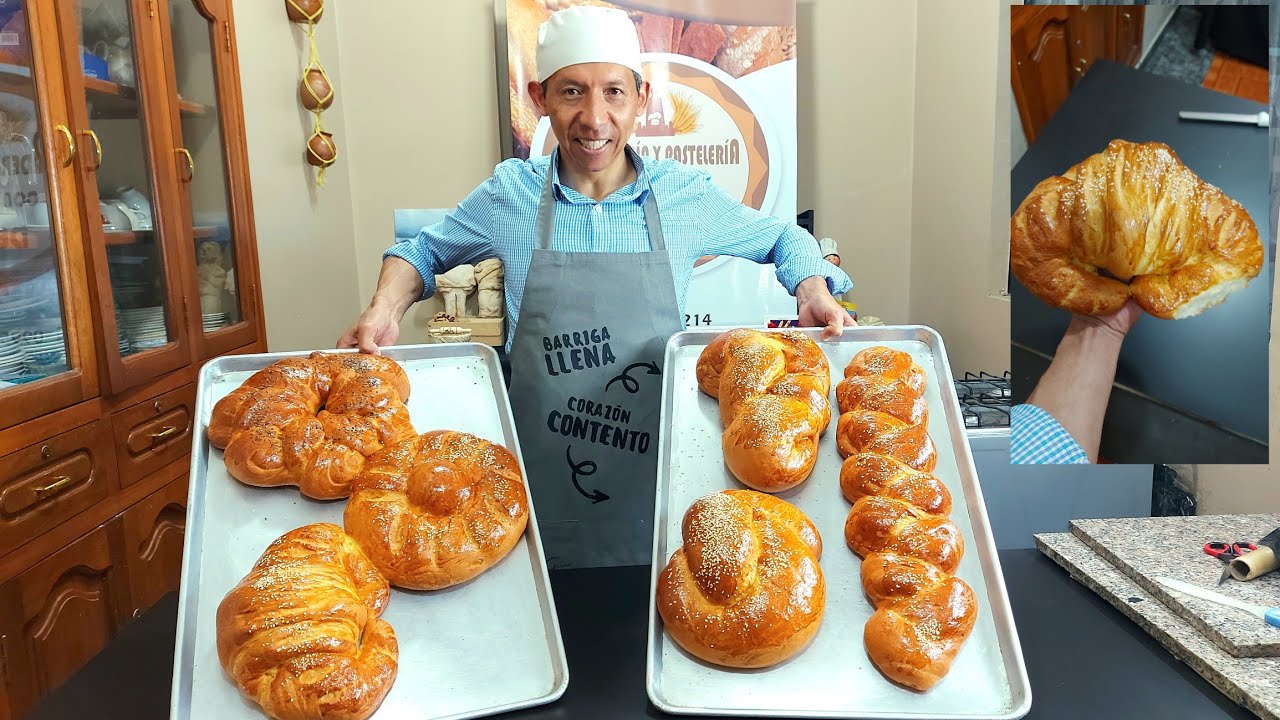 Pan con Leche en forma de Molde y  aprende a usar la levadura seca activa (con el toque de Luis)