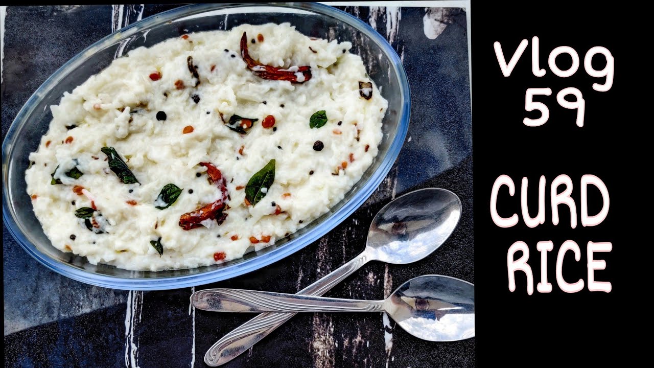 CURD RICE Andhra Style 29states29dishes 365days365vlogs YouTube