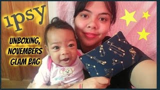 Novembers Glam bag | Ipsy unboxing