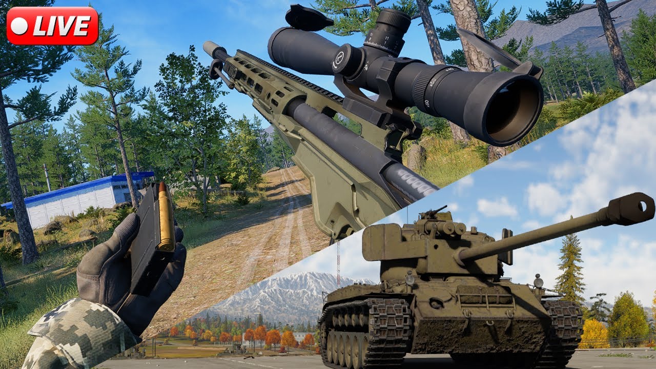 🔴 MODDED SQUAD // WAR THUNDER // Milsim Gaming, News and Reacts // Live Squad & War Thunder Gameplay