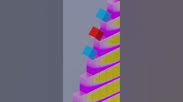Three cubes animation! #satisfying #blender #3d #loop #odlysatisfying #design #art #artist #shorts