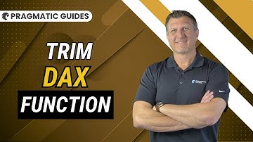 Power BI TRIM DAX Function Tutorial