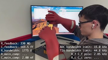 Tuning frequency response of 330 MΩ transimpedance amplifier (NF Phase 0.1 completed)