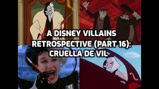 A Disney Villains Retrospective Part 16 Cruella De Vil 101 Dalmatians