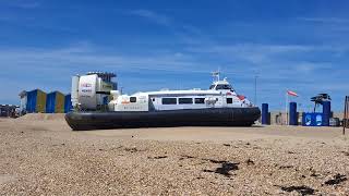 IOW Hovercraft Solent Flyer Departs Southsea to Ryde The 13th of June 2026
