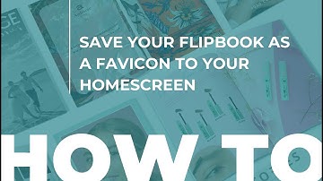How to Save Your Flipbook as a Favicon to Your Homescreen ● Paperturn.com