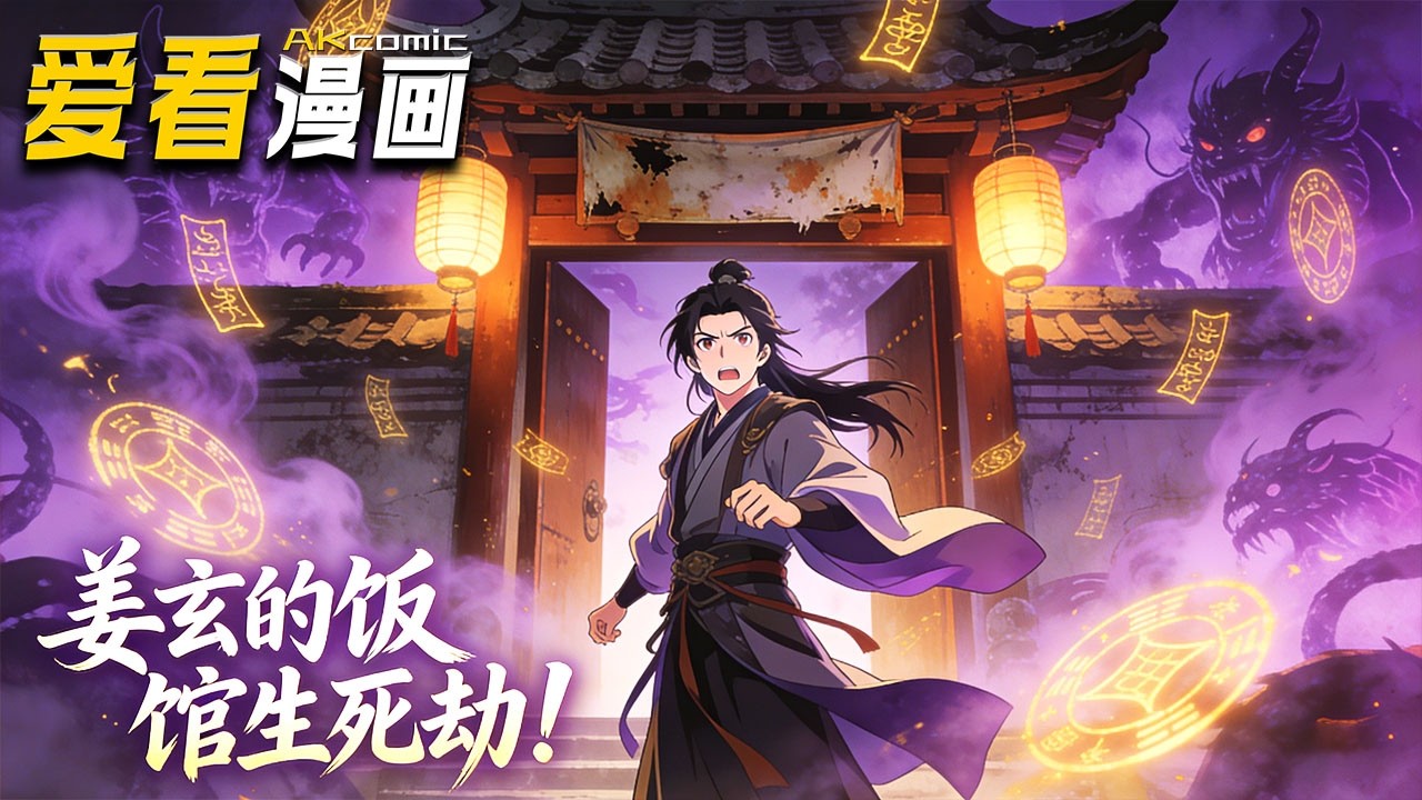 🔥【新番全集来袭】《姜玄的饭馆生死劫！》绝境求生！姜玄修真六十年仍是凡人，寿不足一小时，绑定厨神系统，却要在今日卖出 50 份高价阳春面！#anime #搞笑 #爱看漫画 #美食