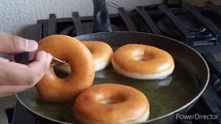 Receta para un kilo de donas esponjosas | como se hace la masa para donas paso a paso