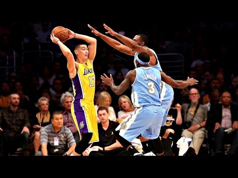 Jeremy Lin林書豪-02/10/2015 Lakers vs Nuggets 湖人vs金塊