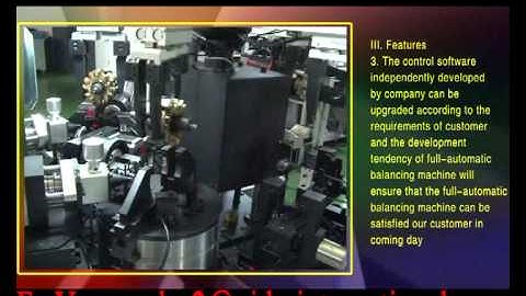 Five station Automatic Balancing Machine for Automobile Generator Armature-Nide Mechanical