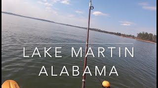 Exploring Lake Martin, AL, for Spotted Bass in February
