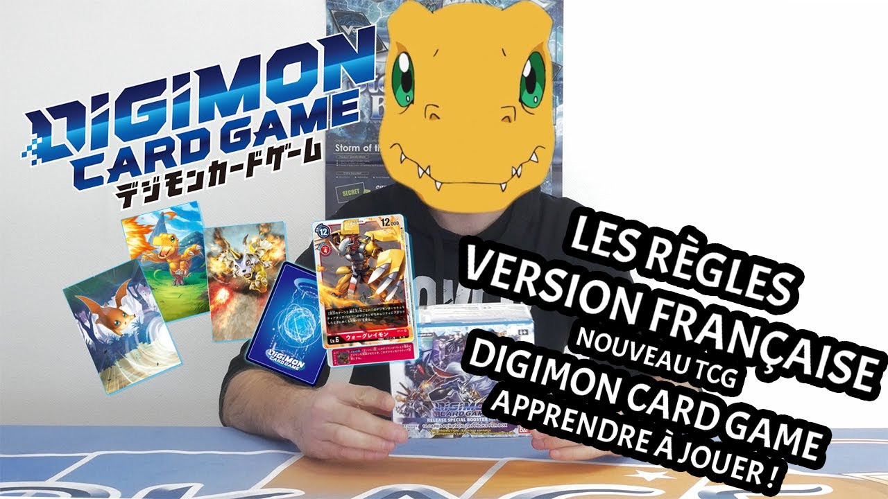 PARKAGE DIGIMON CARD GAME / LES REGLES EN FR