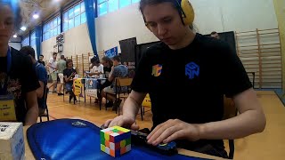 Rubik's Cube World Record Average: 4.86