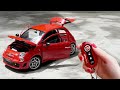 Unboxing of Most Beautiful Fiat Abarth 500 Miniature 1:18 Scale Model