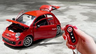 Unboxing of Most Beautiful Fiat Abarth 500 Miniature 1:18 Scale Model