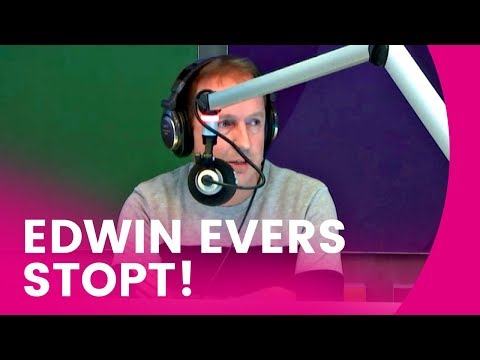 Edwin Evers in tranen bij aankondiging afscheid