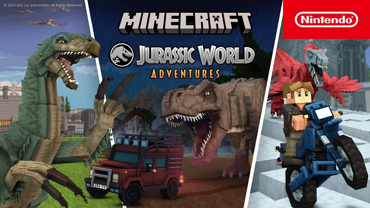 Minecraft – Jurassic World DLC – Nintendo Switch 