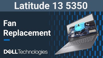 Latitude 13 5350 | How to replace the fan