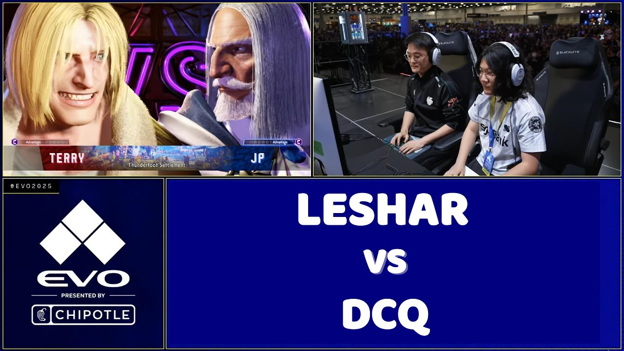 SF6 EVO 2025 Top 24 Losers - Leshar (TERRY) vs DCQ (JP)