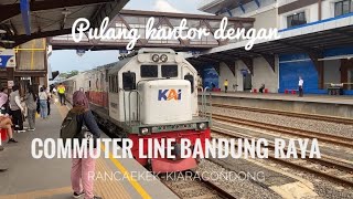 [Short Trip] Menikmati perjalanan pulang dari kantor dengan Commuter Line Bandung Raya