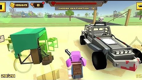 Unlock all the maps to reveal the secret location - Blocky BLOCKAPOLYPSE Farming & Racing Simulator