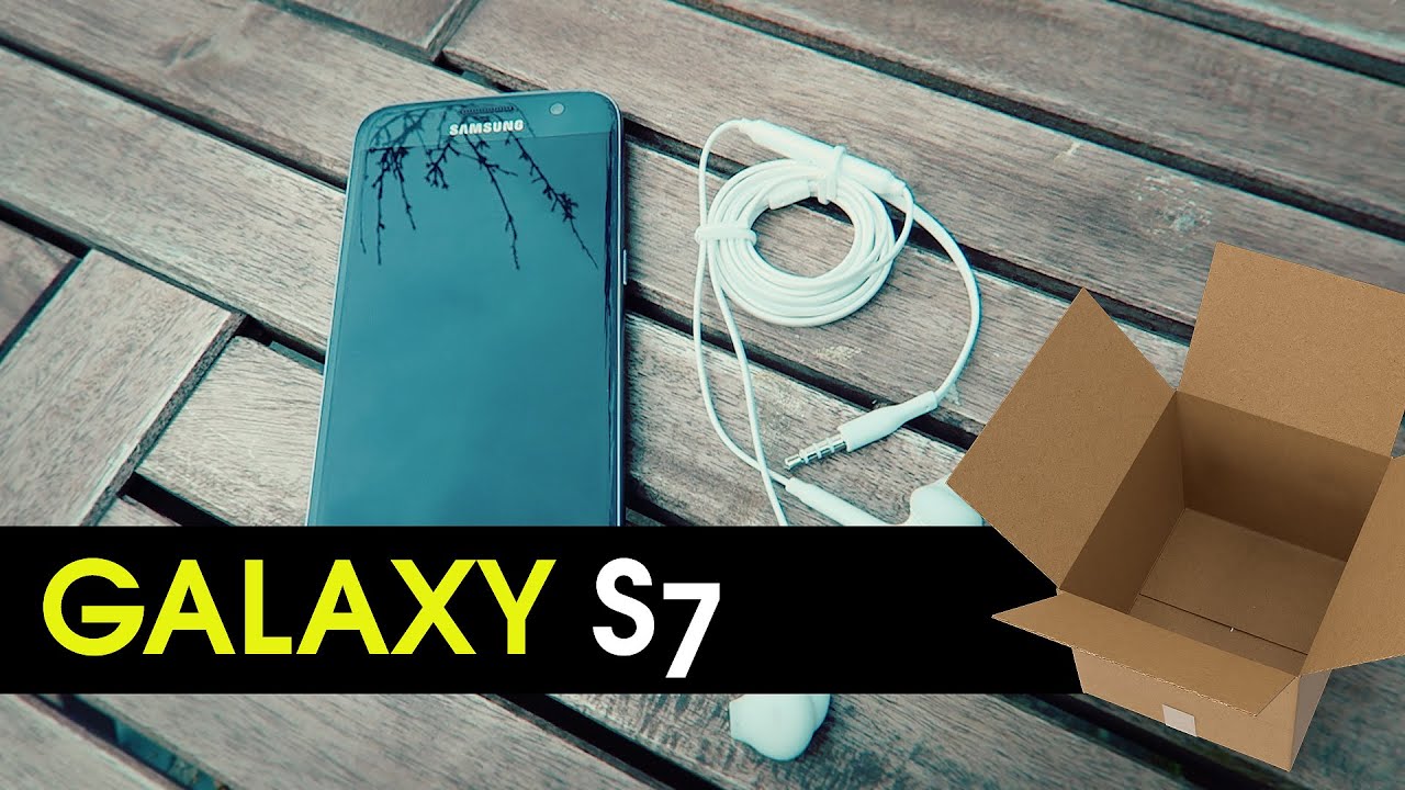 Samsung Galaxy S7 UNBOXING - Pure Quality! - YouTube