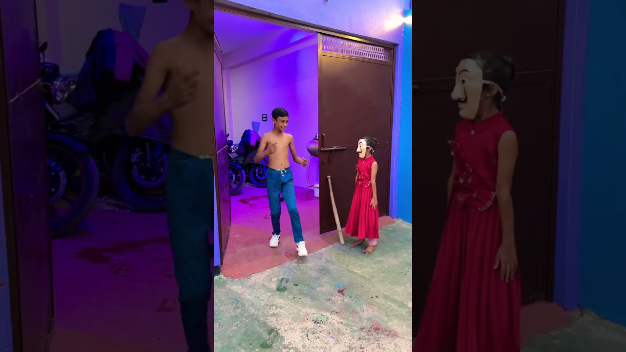 She Ghost Very Angry Shortvideo Funnyvideo