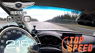 Genesis G80 - Top Speed [Through Speed Limit]