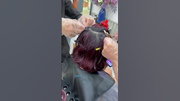 Dập phồng bằng tăm bông #loilucas #phulieutoclucas #dapphongtoc #dapphongtambong #huongdan #tóc