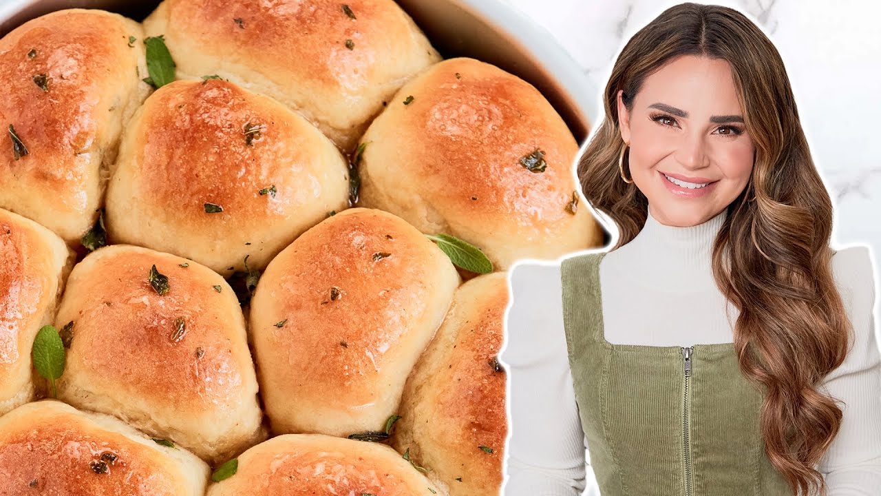 How To Make The PERFECT Dinner Rolls! - Baking Basics - (Honey Sage Milk Bread)