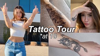 My TATTOO Tour | dainty tattoos* (black & white)