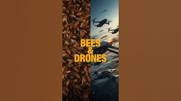 How Bees Inspired Swarm Drone Technology