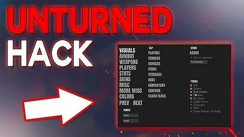 New 2022 Unturned Hacks Menu. Free domnload + instructions