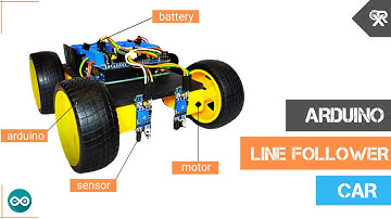 How To Make Arduino Line Follower Car At Home
