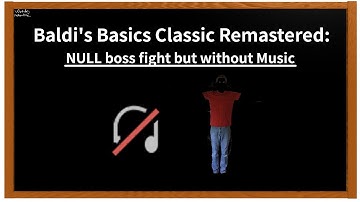 BBCR - NULL boss fight but without music (Yes, I cheated)