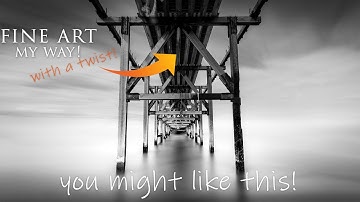 Schone kunsten + HDR-fotografie Steetley Pier