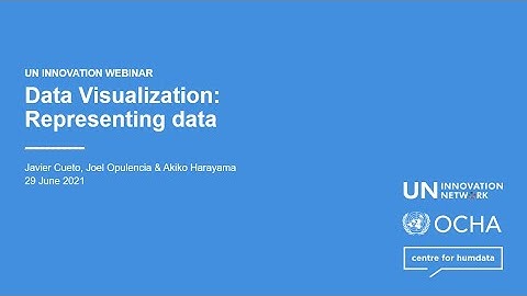 Data Visualisation 101 - Representing Data