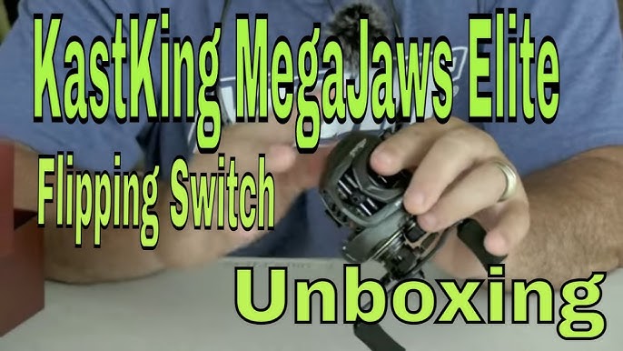 NEW KastKing MegaJaws Elite Baitcaster - Patented AMB System Eliminating  Backlashes 