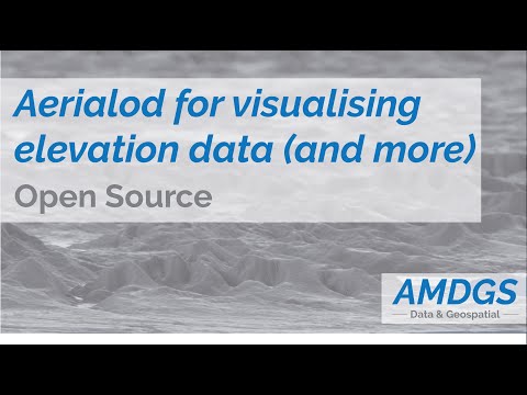 Aerialod - a free, open source tool for visualising elevation data (and more)