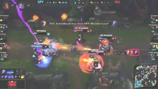 LCS EU Spring 2016 - SPY vs UOL - Almost Quadra