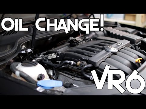 How To Change Oil B6 Passat R36 (Supercheap Auto)