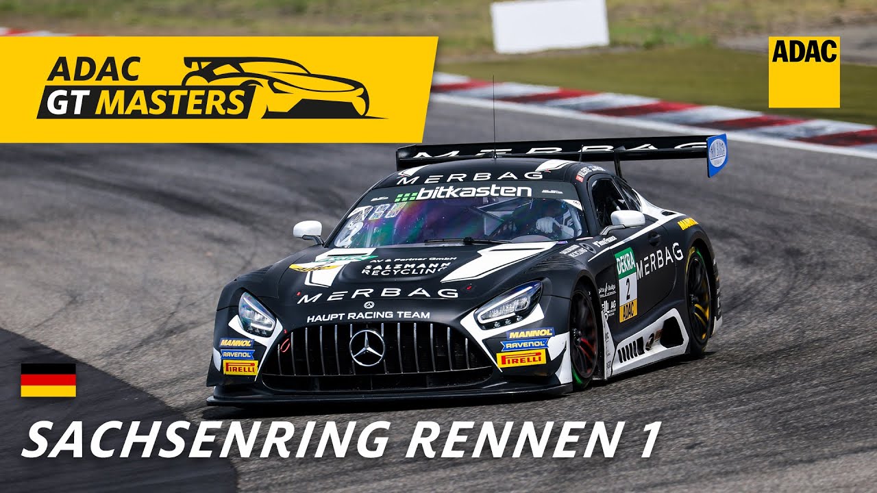 ADAC GT Masters Sachsenring 2023 Re-Live Rennen 1 Deutsch