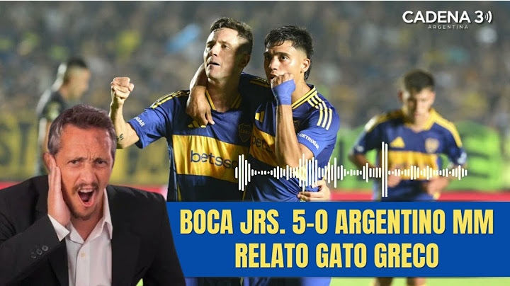 REVIVÍ la GOLEADA XENEIZE EN COPA ARGENTINA | Boca 5-0 Argentino de Monte Maíz | Por el Gato Greco
