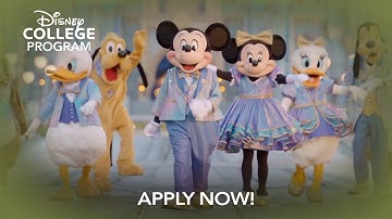 Apply now to the Disney College Program!