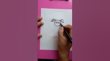 excellent girl drawing #learn #satisfying #drawingforbeginners #shorts