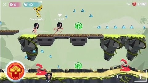 Spirit Run: Multiplayer Battle (by RetroStyle Games) - runner game for android and iOS - gameplay.