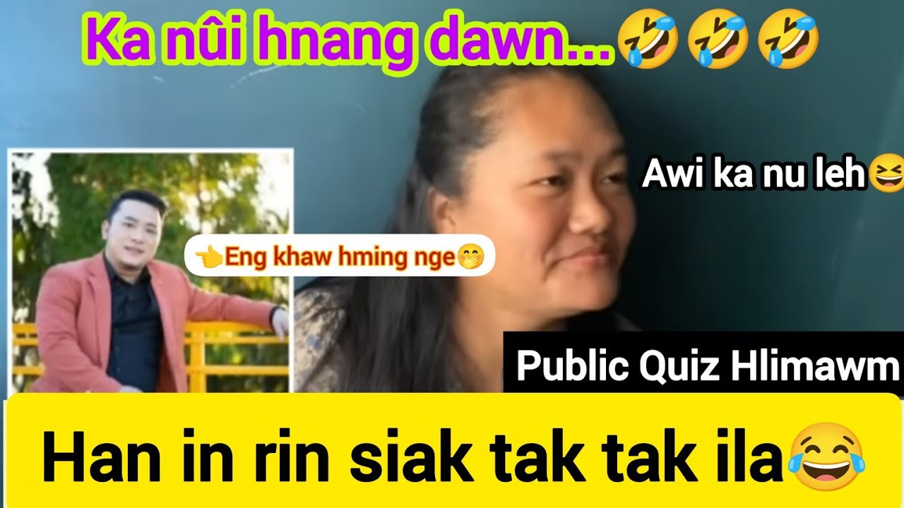 In rin siak ang u aw😂Mahni khua lang chuan sawi ila|| Tluanga Tochhawng React 