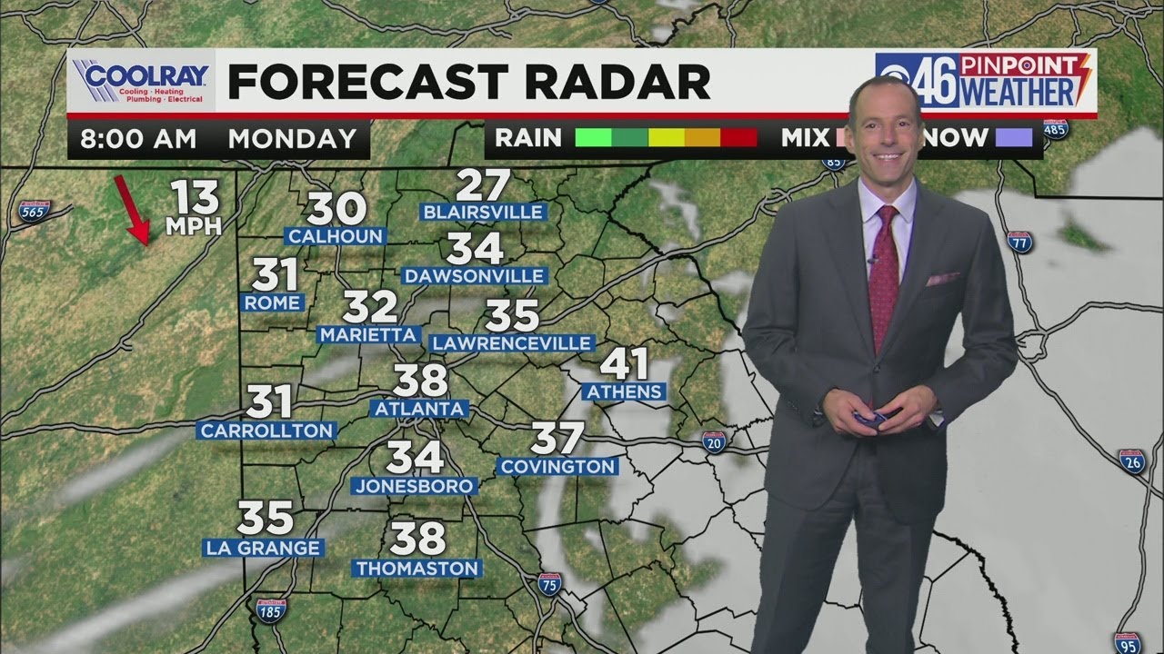 Chilly and dry week ahead - YouTube