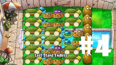 Plants vs Zombies | Last Stand: ENDLESS (68 Flags Completed) PART 4 (iOS Android)